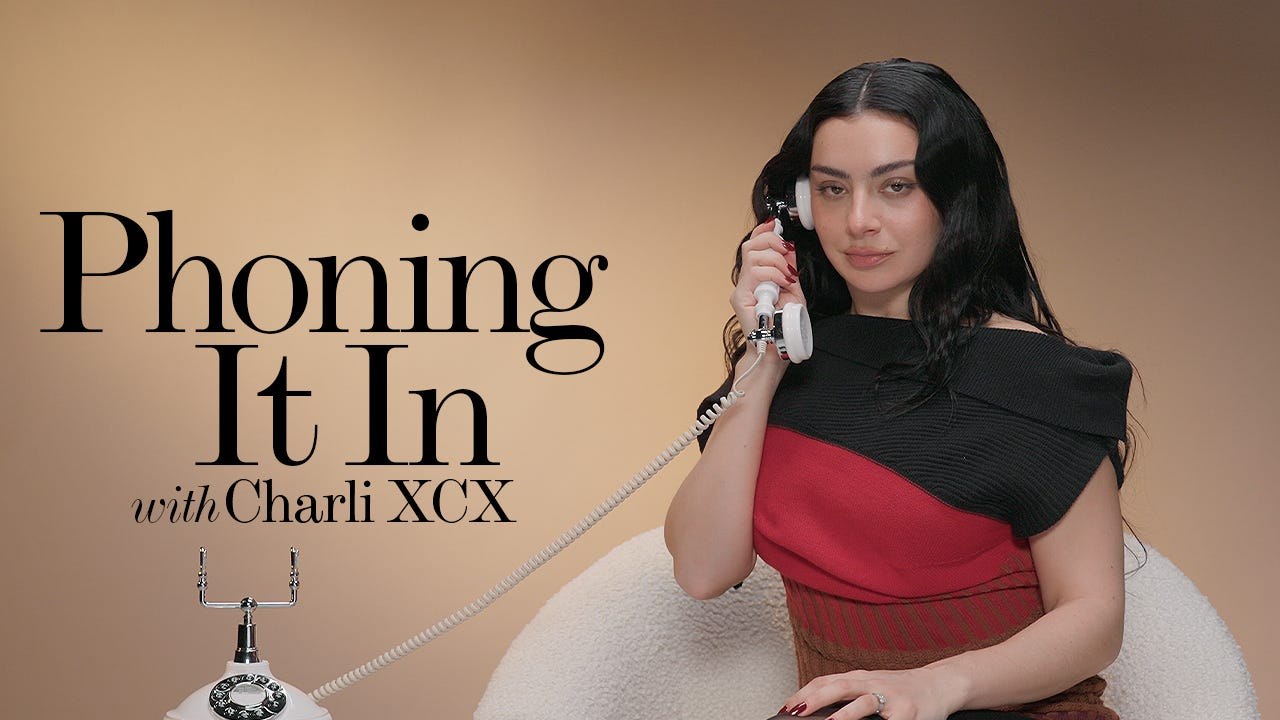Charli xcx Prank Calls Role Model, Dakota Johnson, Adéla & Rachel Sennott | Phoning It In | ELLE