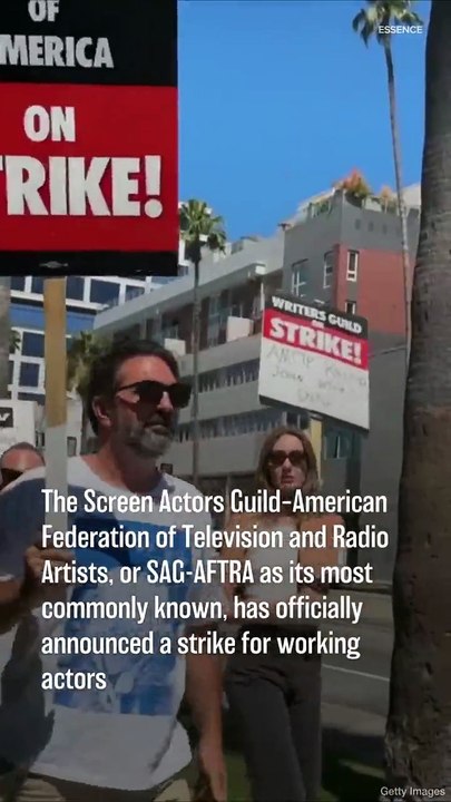 WATCH: In My Feed - SAG-AFTRA Actors Join WGA Writers On The Picket Line