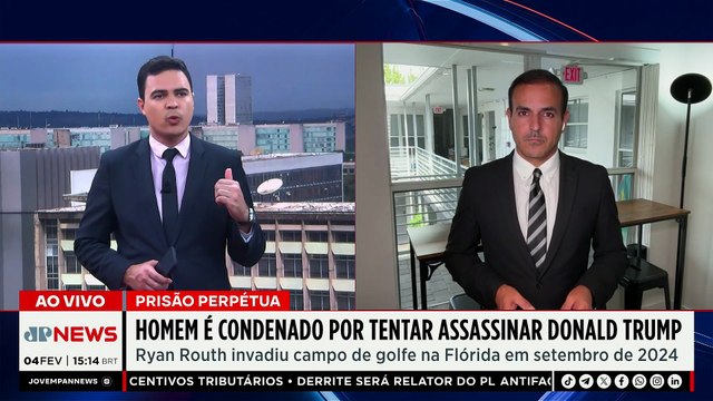 EUA: Homem que tentou assassinar Donald Trump é condenado a prisão perpétua | TEMPO REAL