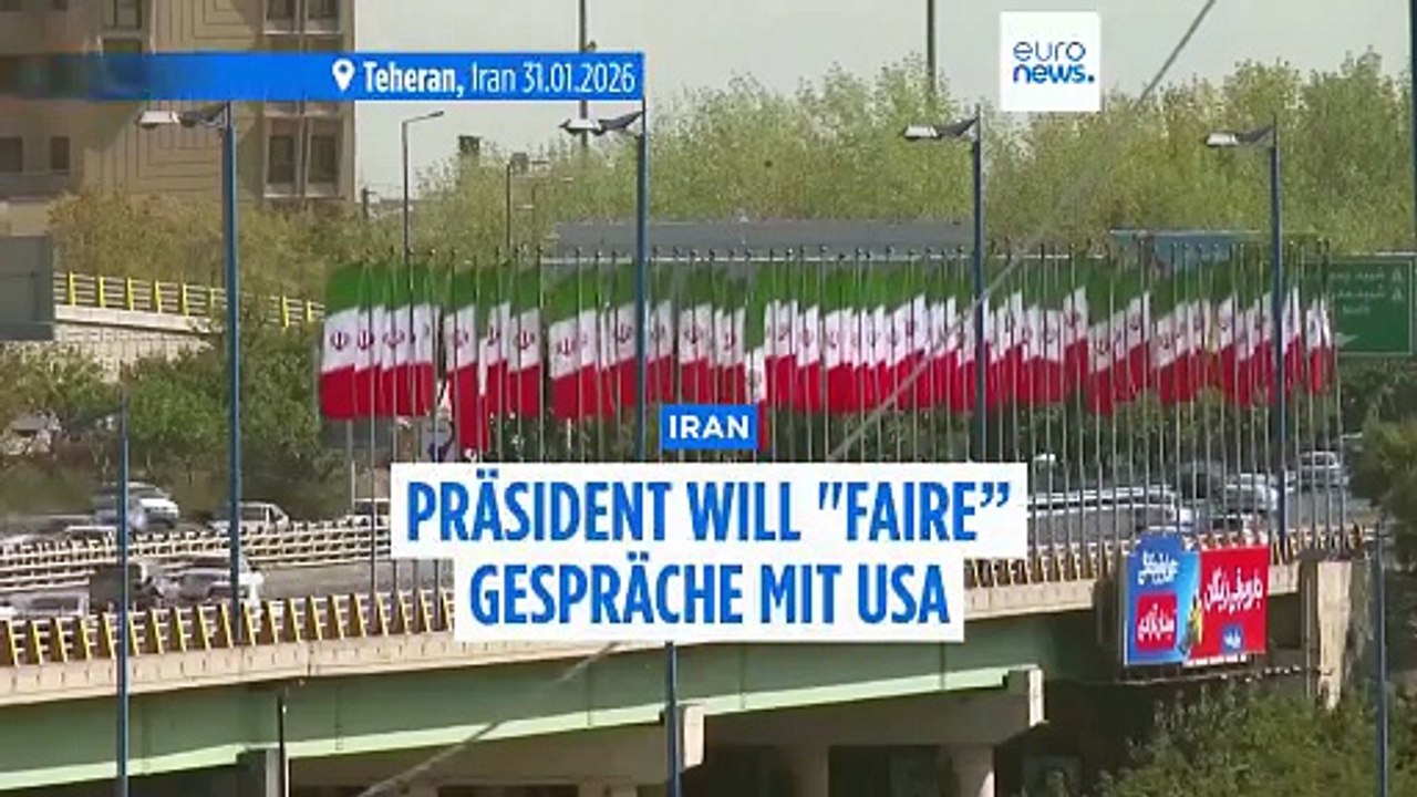 Wende in Teheran: Irans Präsident unterstützt Gespräche mit den USA trotz Eskalation