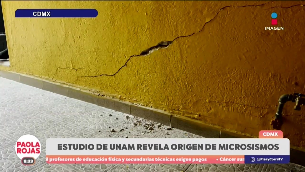 Estudio de la UNAM revela origen de los microsismos | DPC con Paola Rojas
