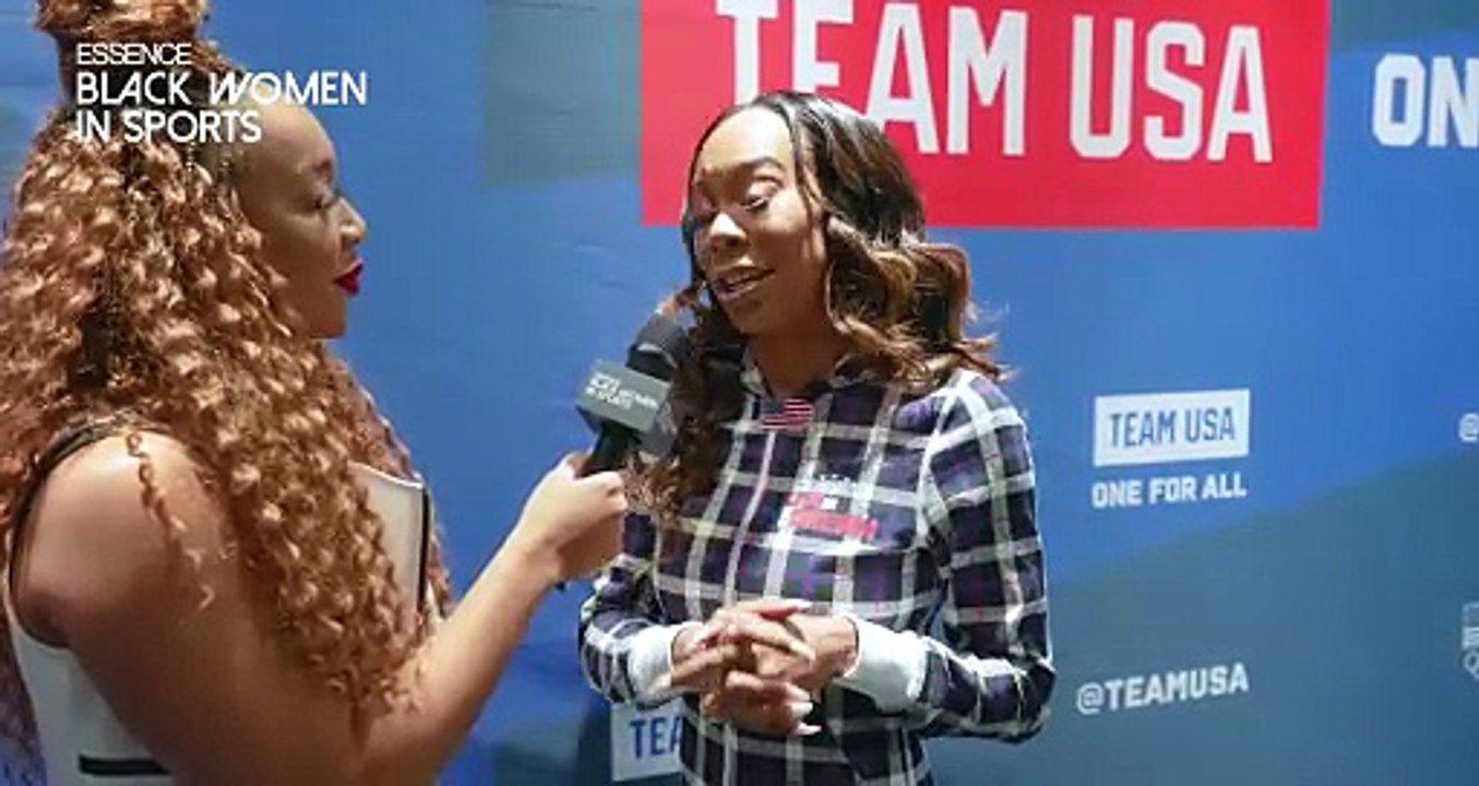 WATCH | 4-Time USA Gold Medalist, Sanya Richards-Ross Talks Summer Olympics Representation