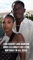 WATCH: In My Feed - Lori Harvey & Damson Idris Celebrate His Bday In All Beige