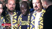 Fenerbahçe'nin yeni transferi N'Golo Kante, İstanbul'a geldi