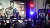 Chisora and Wilder preview their heavyweight clash as both look for a route into title mix