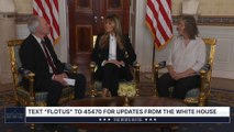 Melania Trump Meets Aviva and Keith Siegel, Hostages Held by Hamas for 51 and 484 Days