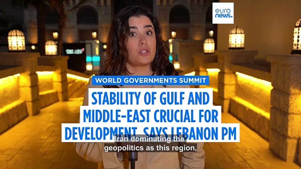 'All-out war' in the Middle East must be avoided, Lebanese PM Nawaf Salam tells Euronews: