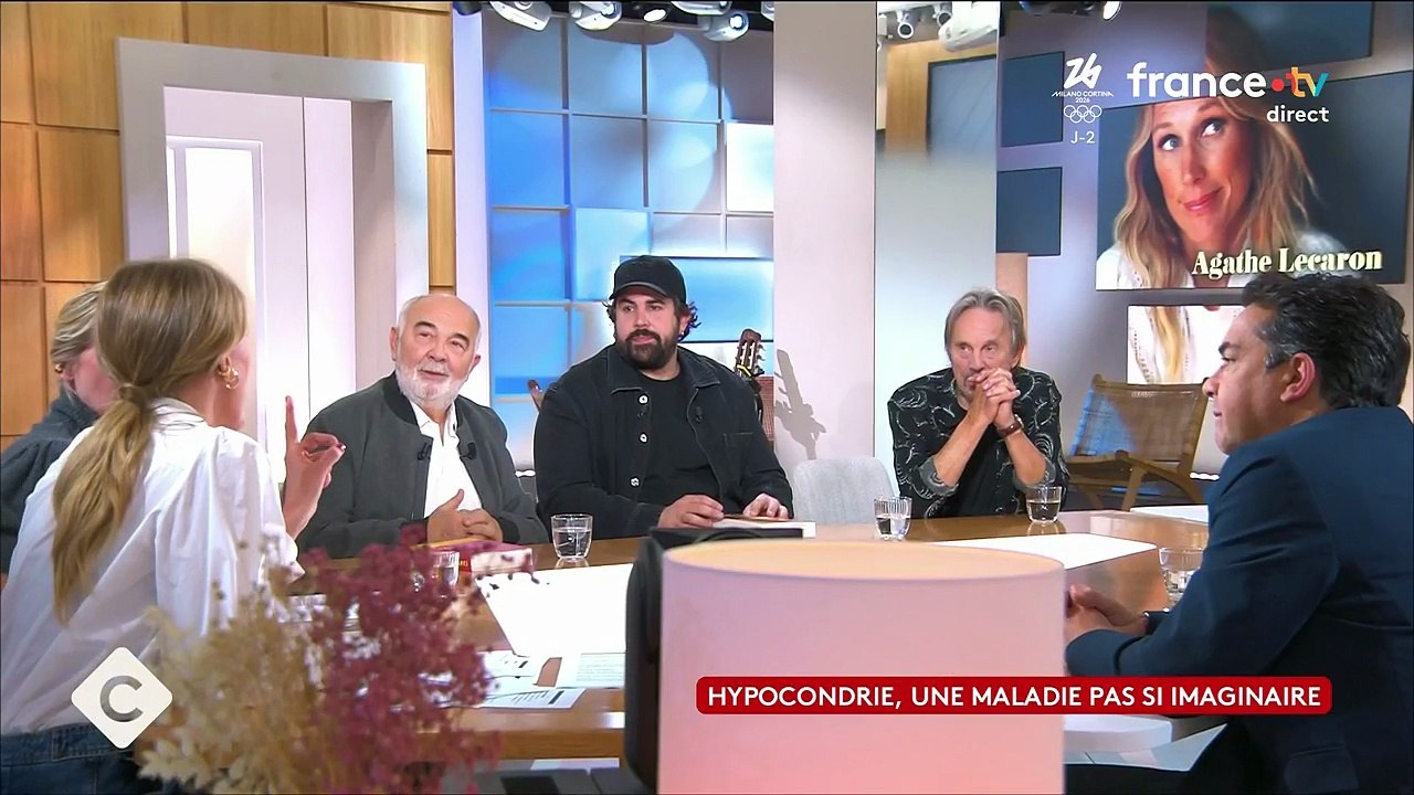 Agathe Lecaron vit avec ce diagnostic qui concerne au moins 13% des Français, quelle est la réaction de son célèbre mari François ? - capture d'écran France 5, C à Vous
