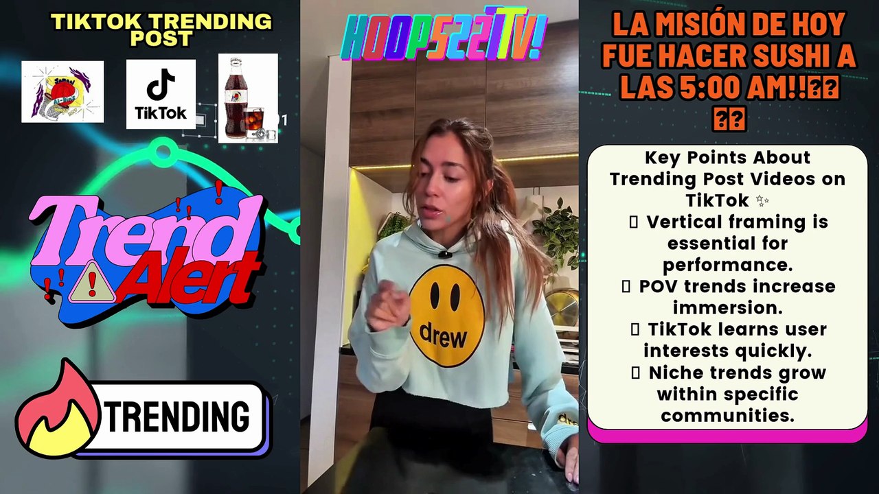#TikTok✨ #Trending Post: #Alebanana Ep1 La misión de hoy fue hacer sushi a las 5:00 am!!🍱🍣🌚🌙