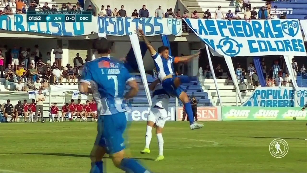 JUVENTUD 2-1 DEFENSOR - FECHA 6 APERTURA 2025