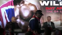 Deontay Wilder urges Derek Chisora to ‘try to kill him’ in milestone bout