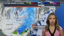 Snow squalls and strong winds to sweep the Great Lakes and Northeast