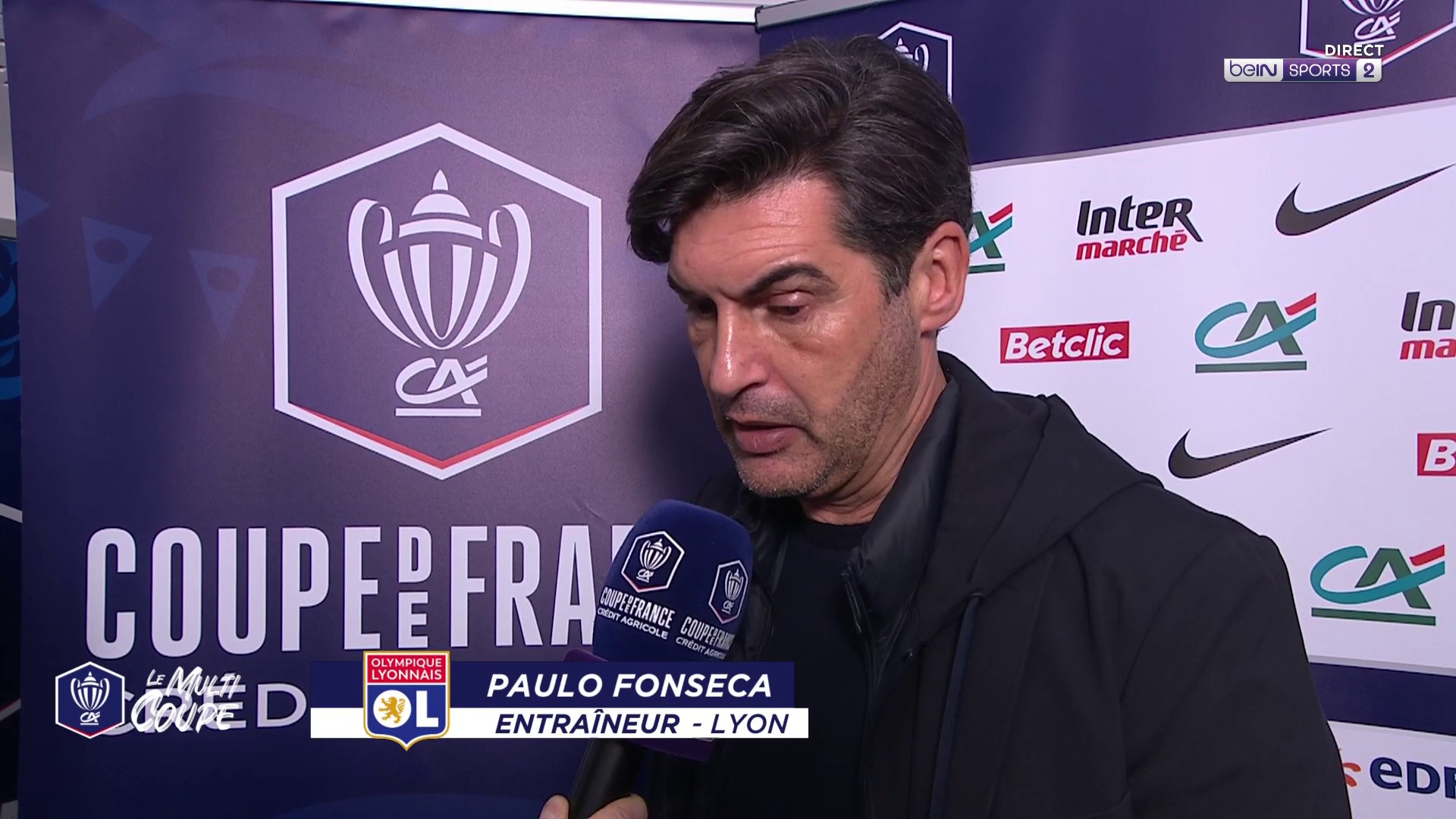 Coupe de France - Fonseca : "Le talent d'Endrick a fait la différence"