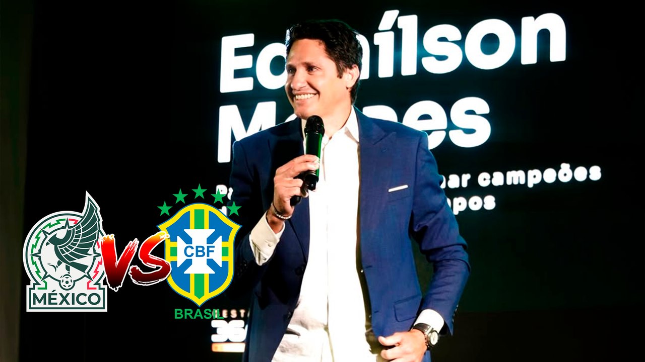 Edmilson se une al juego de Leyendas entre México vs. Brasil del próximo abril en el Estadio Azteca
