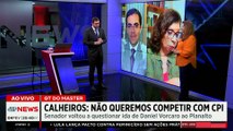 Renan Calheiros se reúne com Galípolo e instala grupo para apurar caso Master