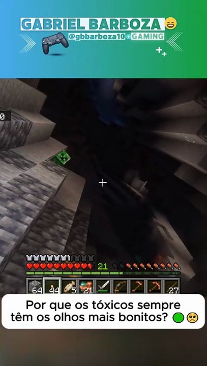 Por que os tóxicos sempre têm os olhos mais bonitos#minecraft #roblox #memes #humor #creeper #minecraftmemes #shorts #gamer #fofo #engraçado