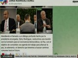 Comisión para la Convivencia Democrática y la Paz profundiza agenda de trabajo con los sectores políticos