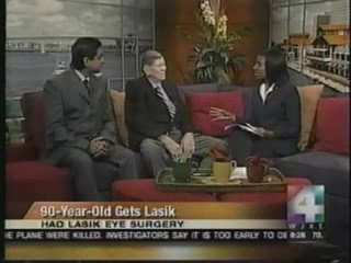 90 Yr old gets Lasik and sees 20/20 with Dr.Gulani: News