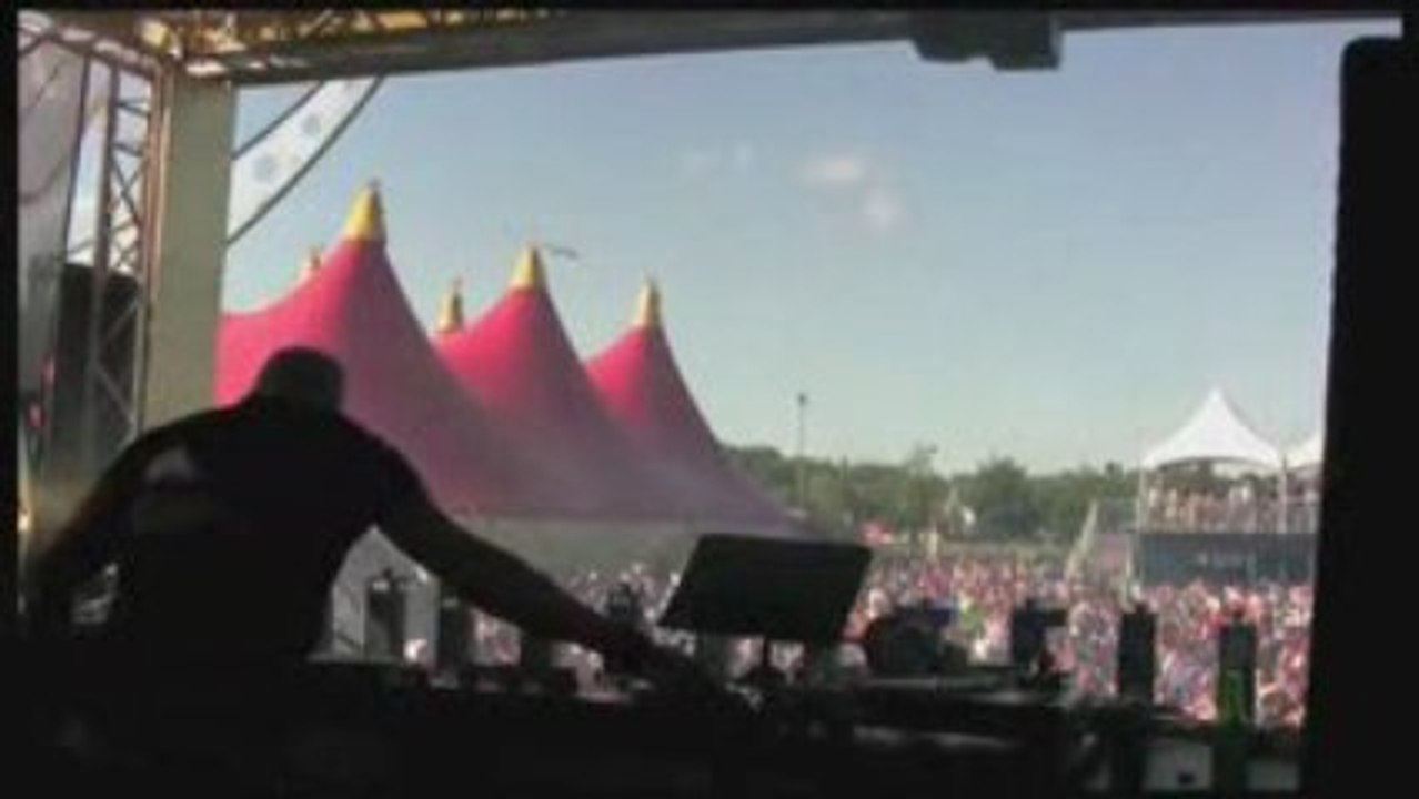 Tomorrowland 2009 Scope DJ BACKSTAGE