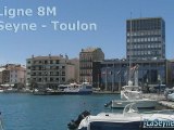 La Ligne 8M La Seyne - Toulon