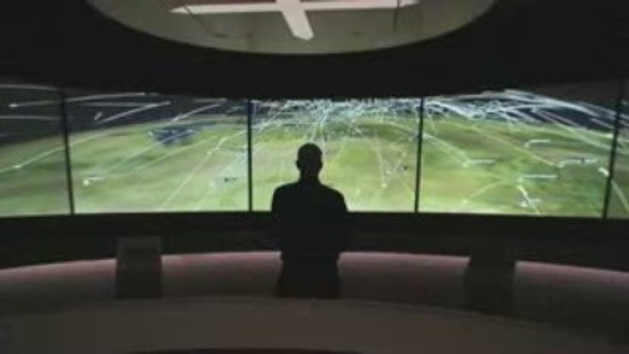 Mind blowing 3D air traffic simulation