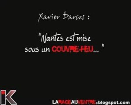 Darcos : Nantes est mise sous un couvre feu...