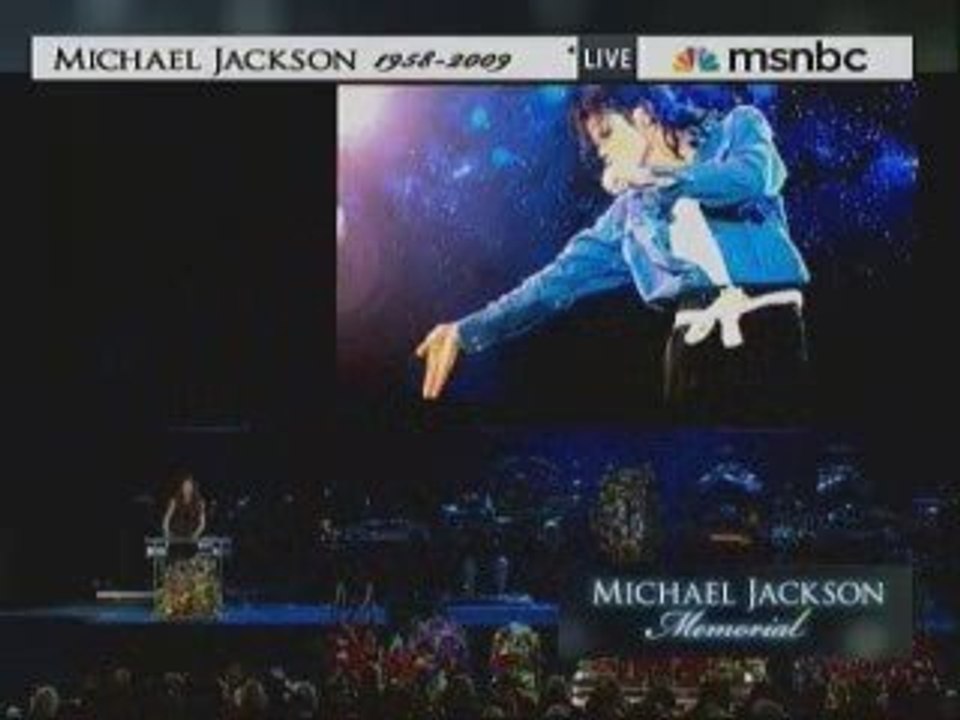 Michael Jackson Memorial Service - Brooke Shields