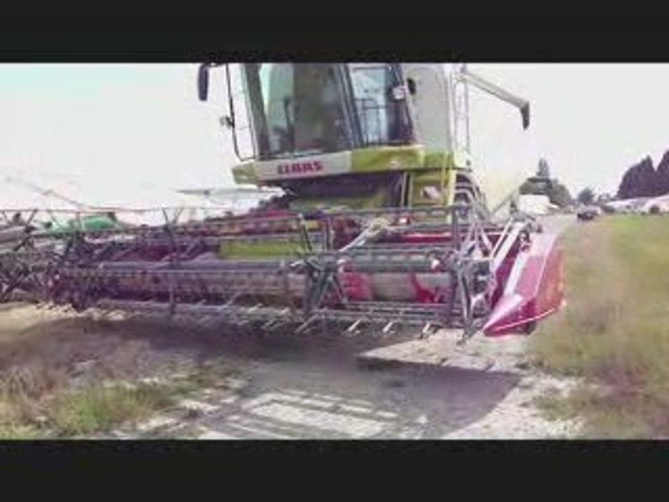 moissone du colza 2009