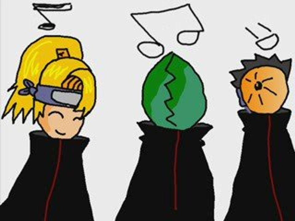 Triple baka akatsuki version 2  [color]