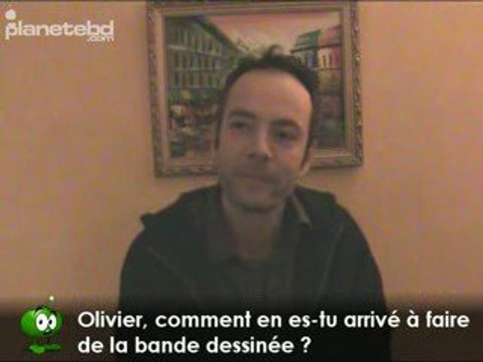 Olivier Berlion en interview pour planetebd.com