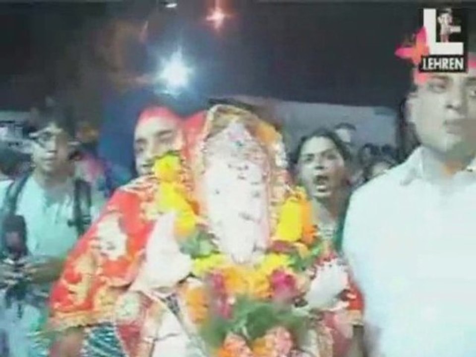 Rakhi celebrates Ganeshotsav