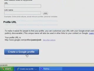 How To Set Up A Google Profile