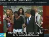 Is Obama checking out a girl's bum or beautiful tight fit d