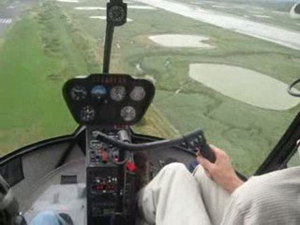 BALLADE EN HELICO LE DECOLAGE