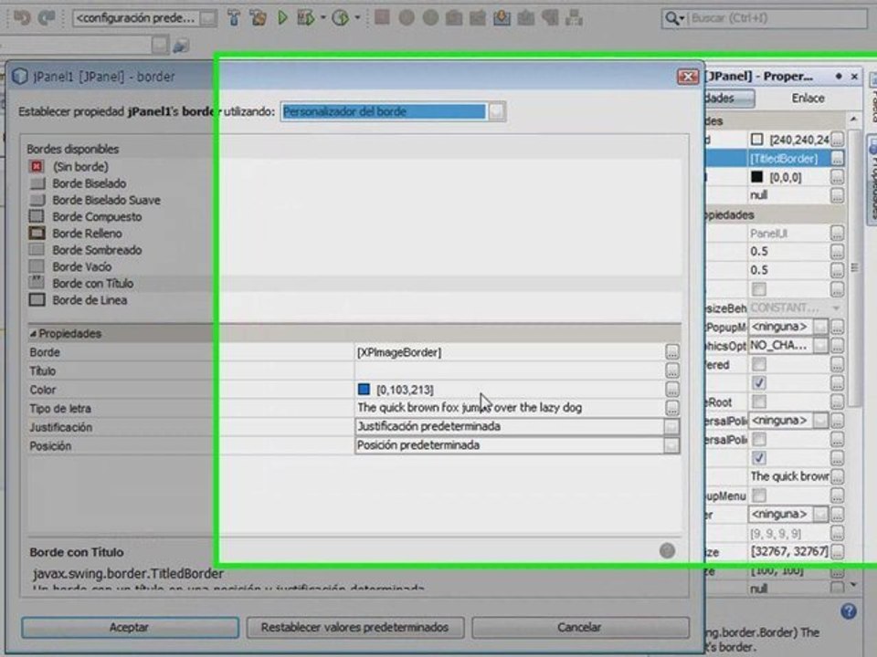 Desarrollo de aplicaciones con Beans Binding
