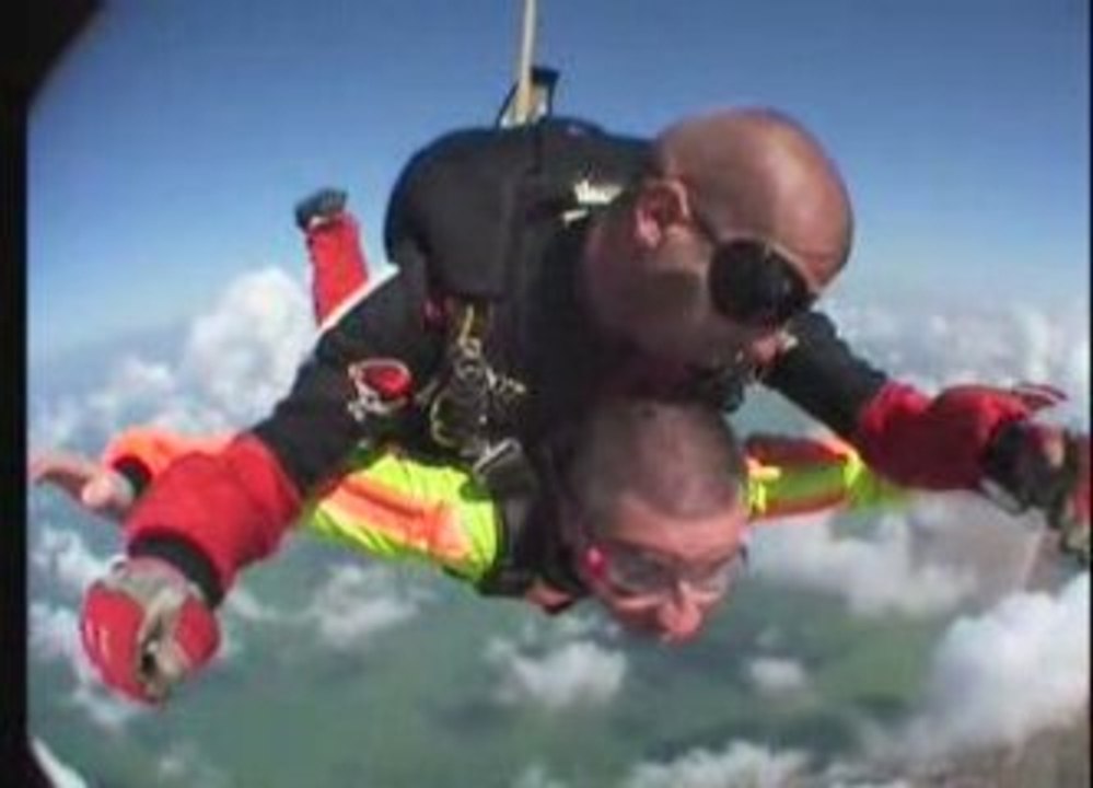 saut en parachute Fred