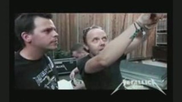 meet and greet Metallica 07 juillet 2009 arénes de Nîmes