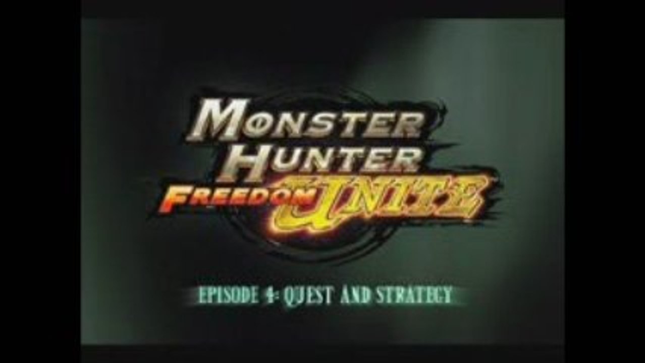 Monster Hunter Tutorial 4 PSP