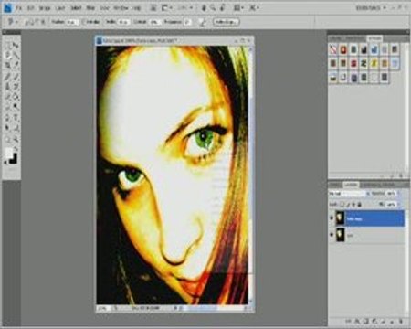[tutoriel photoshop] changer la couleur des yeux