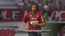 PES 2009_Michael Jackson on fire - OGC Nice vs USA