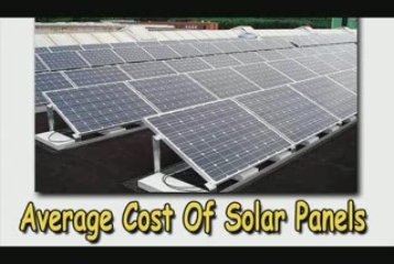 Average Cost Of Solar Panels