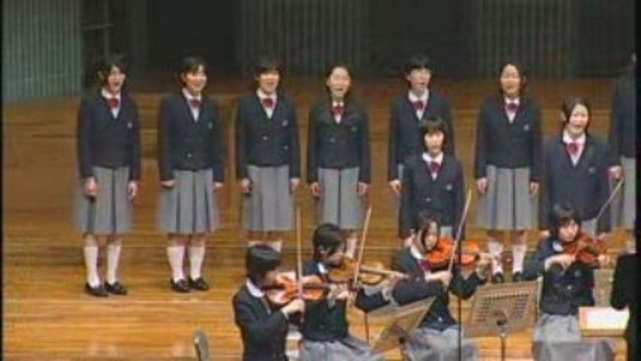 「Credo（モーツァルト）」　郡山市立郡山第二中学校