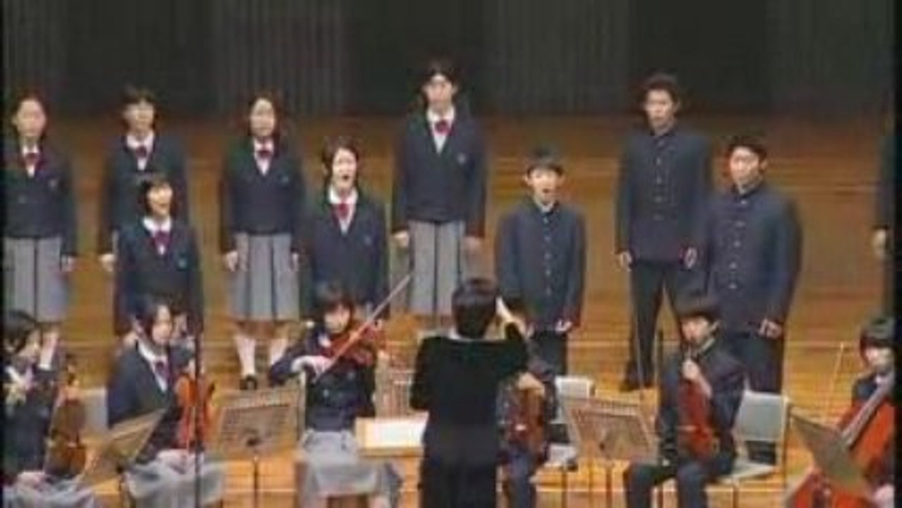 「Benedictus（モーツァルト）」　郡山市立郡山第二中学校