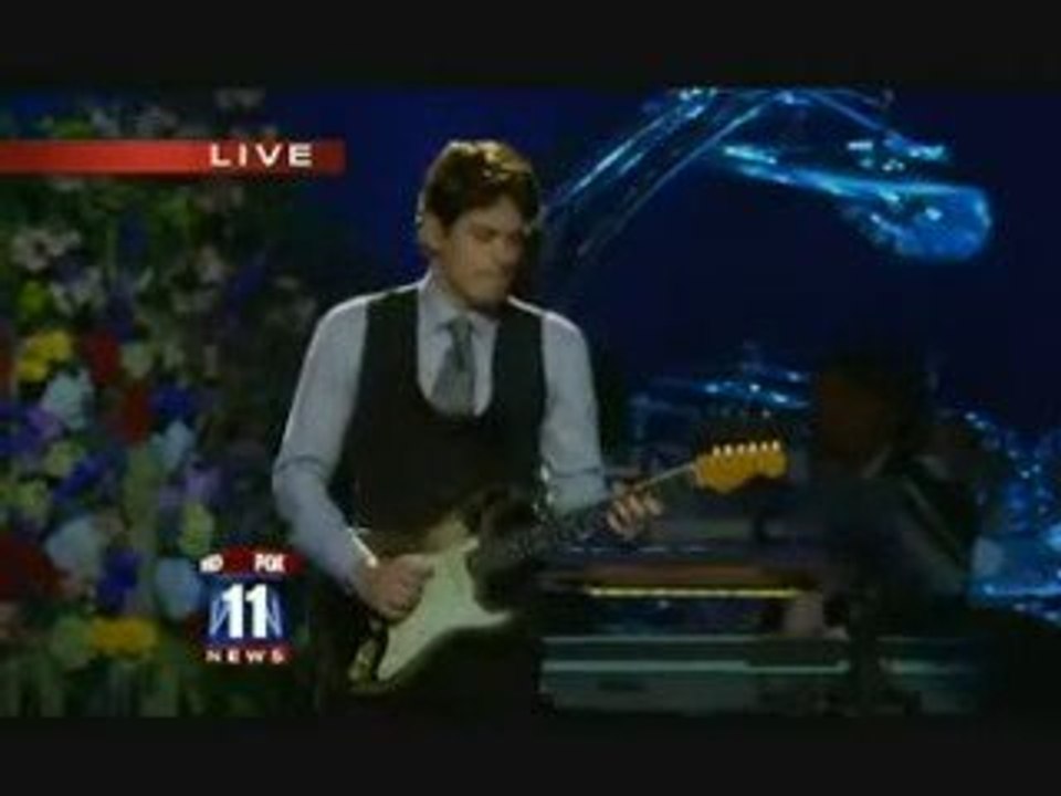 JOHN MAYER MEMORIAL MICKAEL JACKSON AU STAPLES CENTER