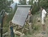 Home Made solar energy (Hot Water System)
