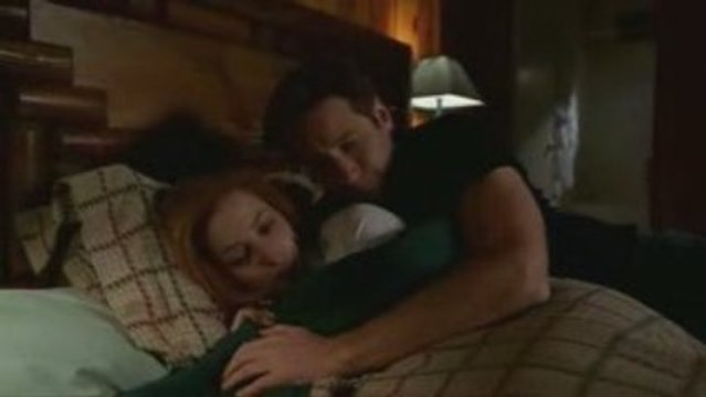 X-files Promo 7 season on ORT. Scully on Mulder