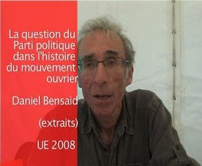 Parti et mouvement ouvrier D.Bensaid 1ère partie/4