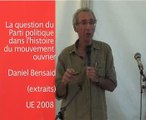 Parti et mouvement ouvrier D.Bensaid 3ème partie/4