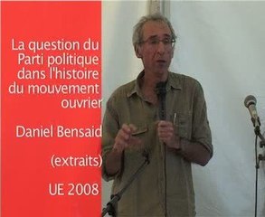 Parti et mouvement ouvrier D.Bensaid 3ème partie/4
