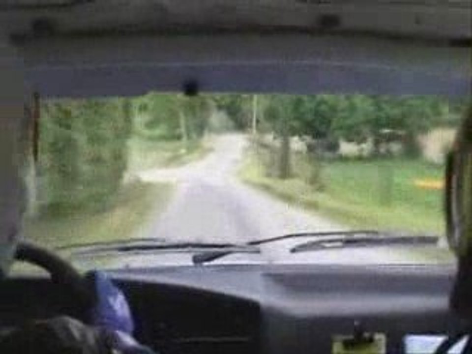 rallye Mézidon: caméra embarquée ES5